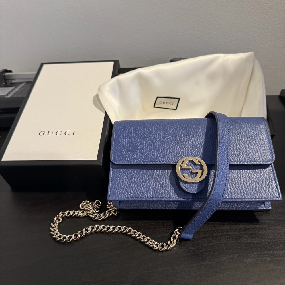 Gucci G interlocking WOC bag NEW